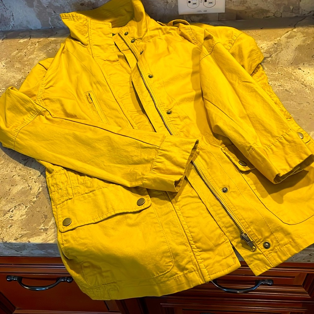 Mustard jacket